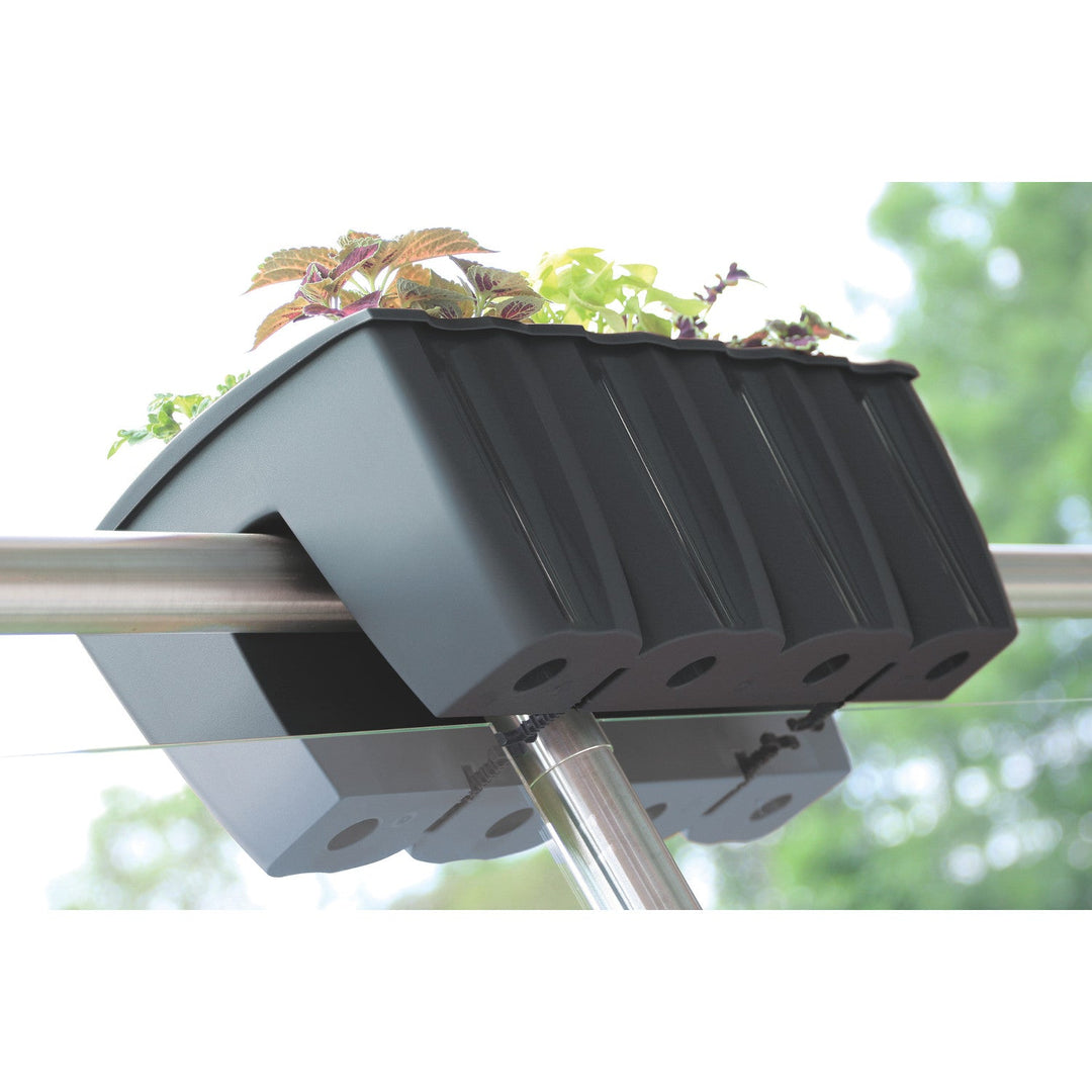 Vas balustradă DCRO600 - Antracit, capacitate 18L, 5 bucăți