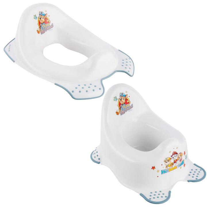 Psi Patrol neklizajuća navlaka za WC dasku - Paw Patrol+ Psi Patrol neklizajući nošeći lončić, bijela, do 15 kg