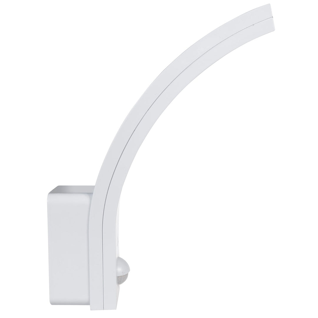 Maclean LED lampa s senzorom pokreta, PIR senzor pokreta, bijela, 10 W, IP54, 750 lm, neutralno bijela boja (4000 K) MCE244 W