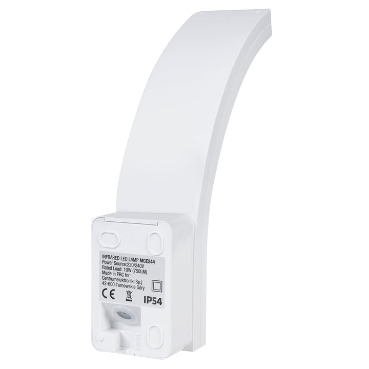 Maclean LED lampa s senzorom pokreta, PIR senzor pokreta, bijela, 10 W, IP54, 750 lm, neutralno bijela boja (4000 K) MCE244 W