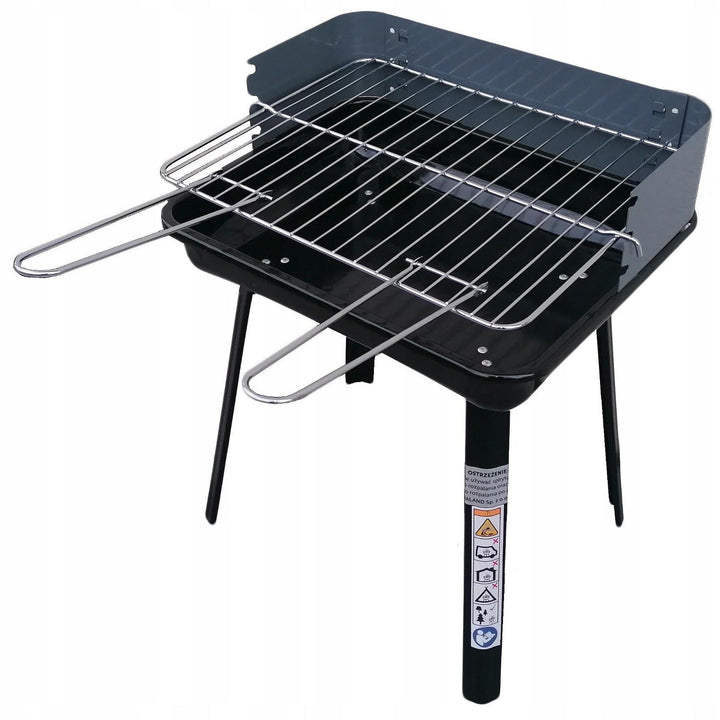 Master Grill &amp; Party roštilj na drveni ugljen, pravokutni, sklopivi, prijenosni, MG936