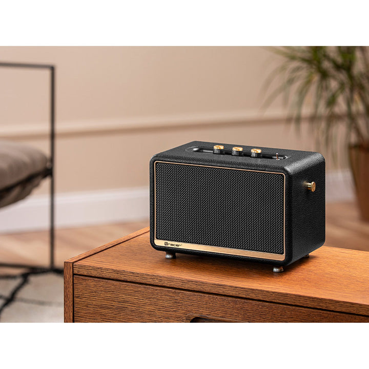 Tracer prijenosni zvučnik, Bluetooth, FM radio, 30W, crni, M30