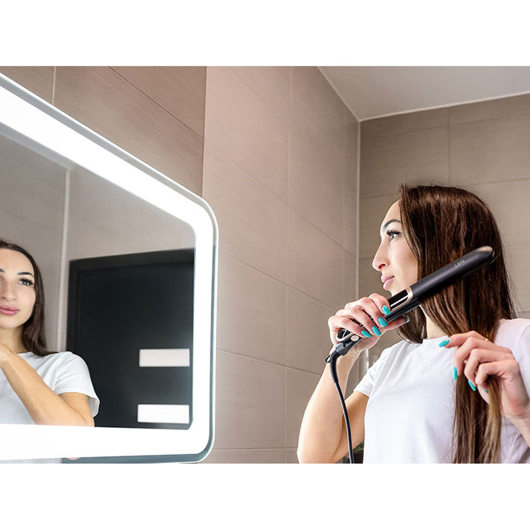LAFE ravnalo za kosu s kontrolom temperature, 35 W, keramički premaz, Sleek &amp; Shine Straightener
