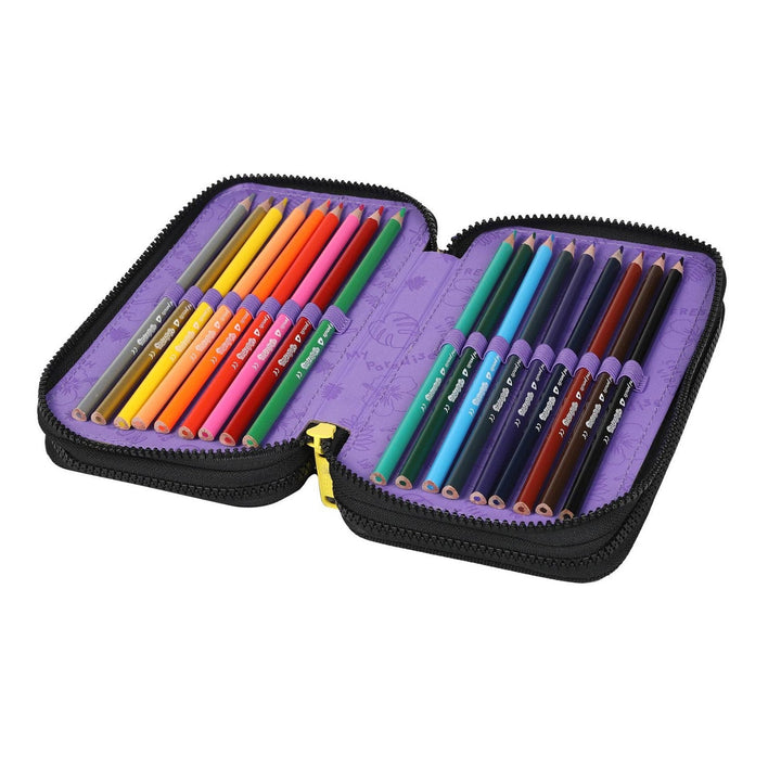 CoolPack trodijelna futrola za olovke s dodacima JUMPER 3 STITCH