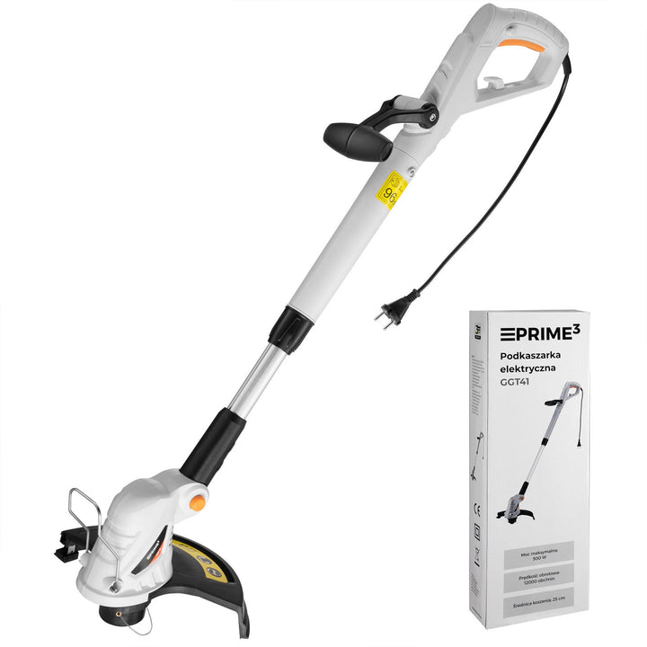 Prime3 električna kosilica, 500 W, promjer rezanja 25 cm, 12.000 o/min, GGT41