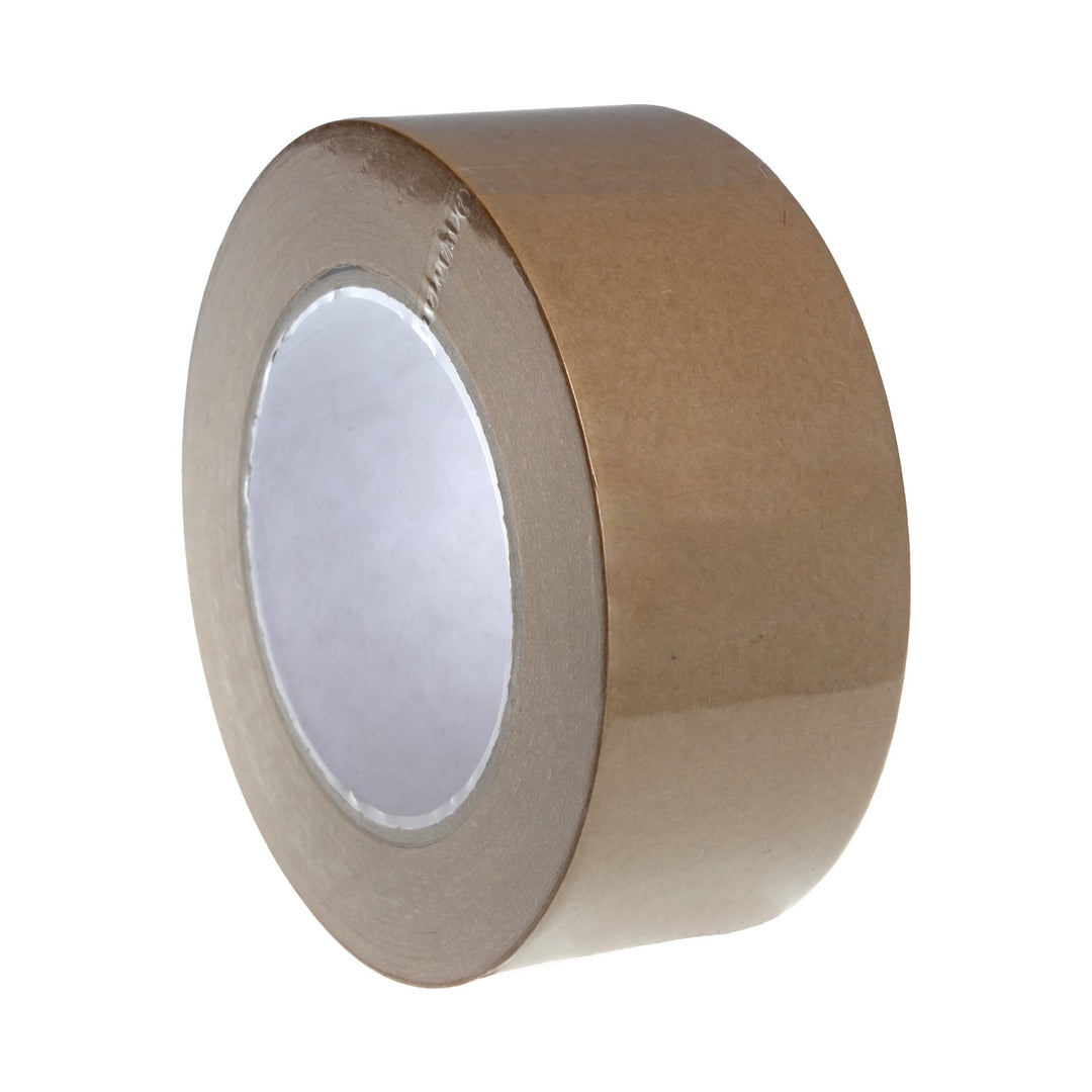 Eko kraft papirna traka za pakiranje, 48 mm, 50 m, ekološki prihvatljiva smeđa