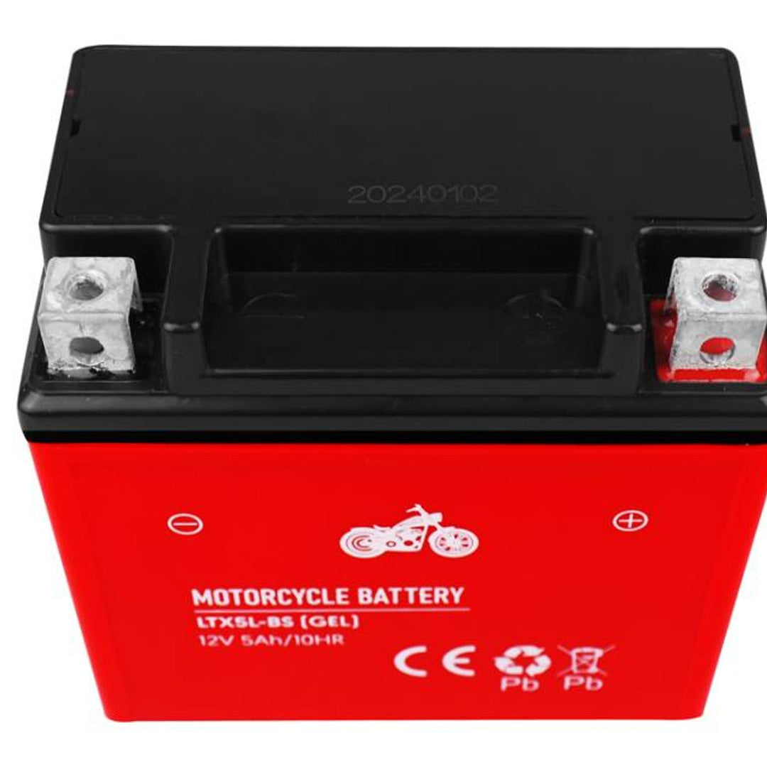 Lamex gel baterija, motocikl, 12V, 5Ah, LTX5L-BS