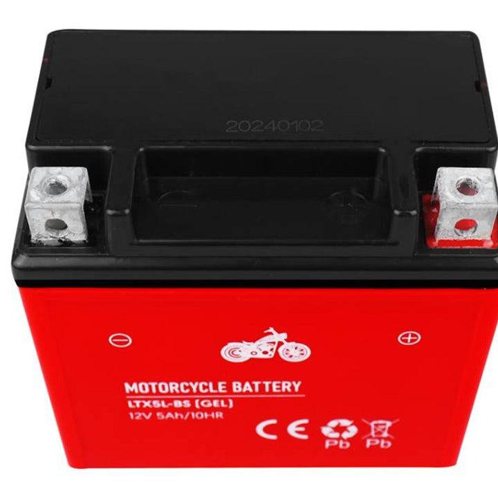 Lamex gel baterija, motocikl, 12V, 5Ah, LTX5L-BS