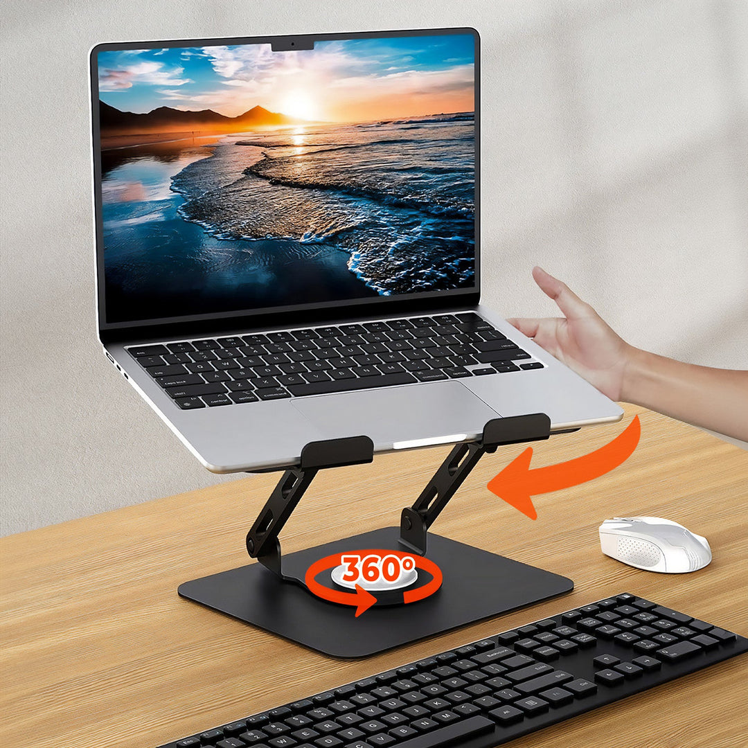 Podesivi, rotirajući, ergonomski stalak za laptop od 10-17", Media-Tech MT2662