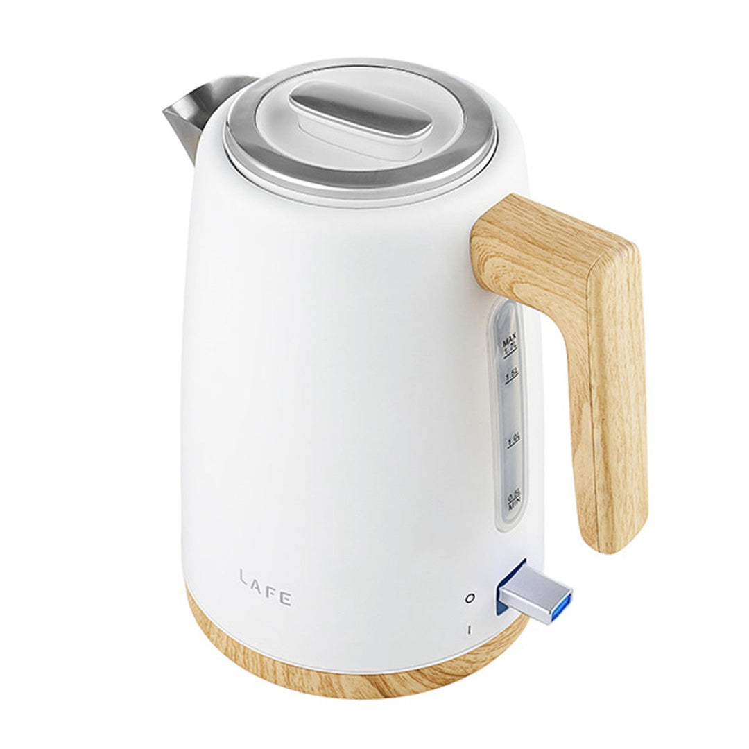 Lafe električni čajnik, 2200 W, zapremina 1,7 l, bijela, skandinavski