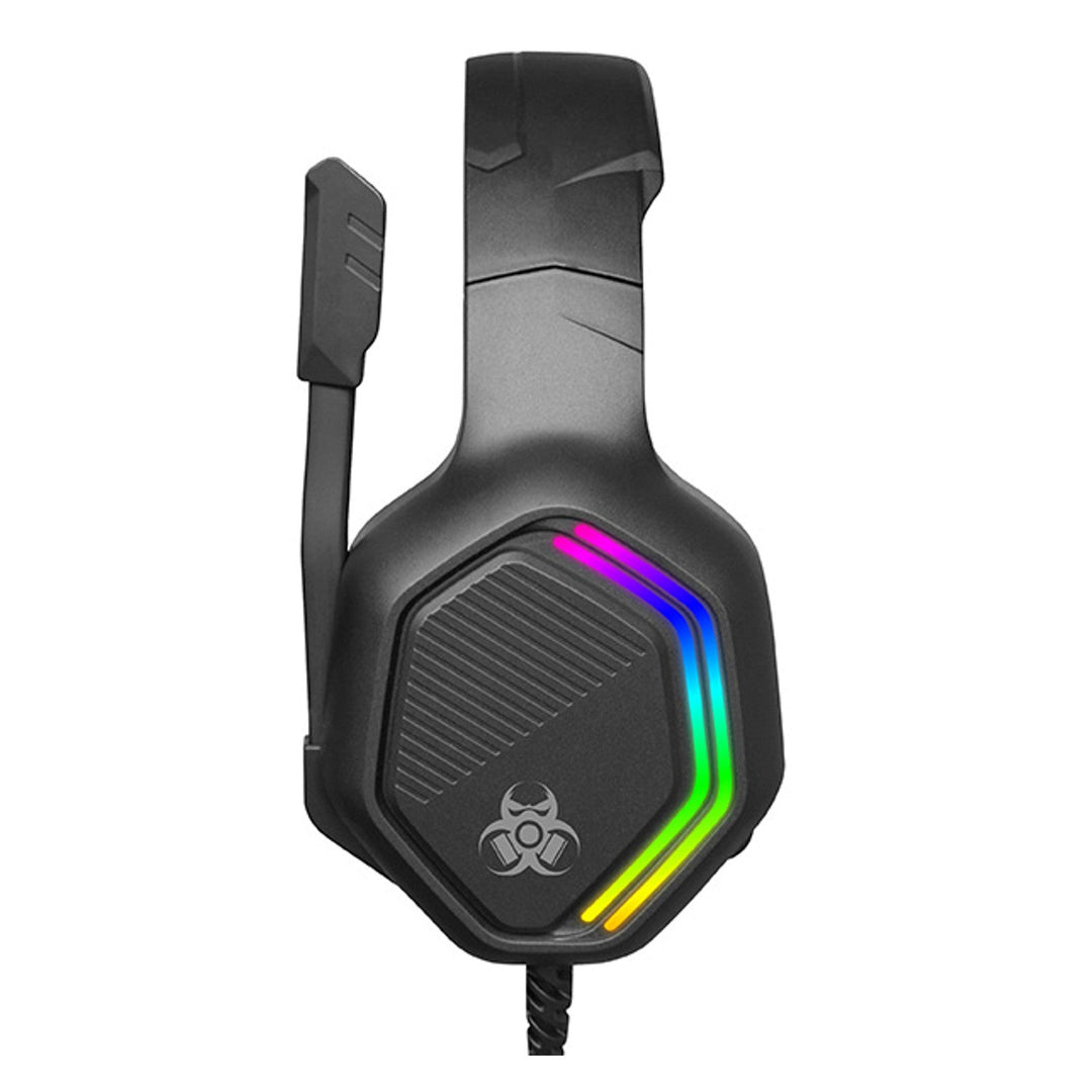 Tracer gaming slušalice, RGB pozadinsko osvjetljenje, sklopivi mikrofon, Gamezone GZ X3