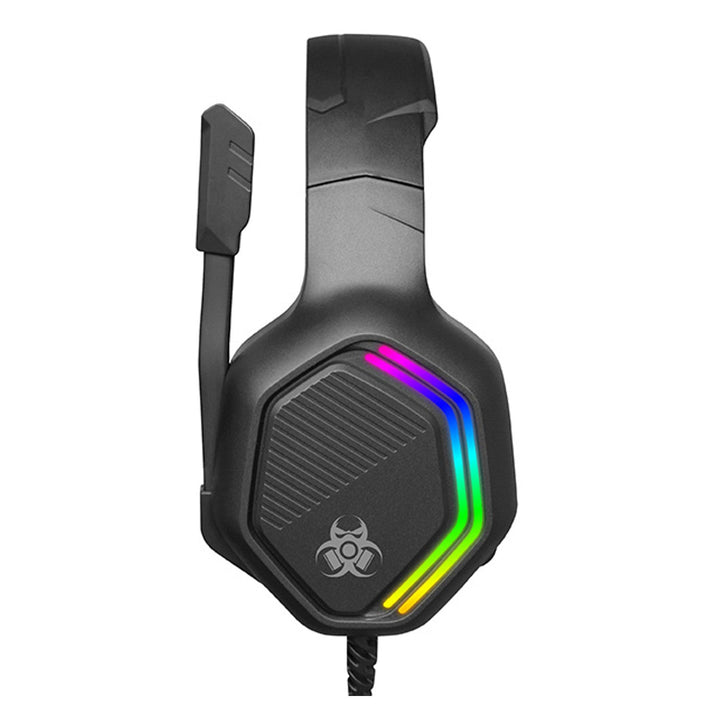 Tracer gaming slušalice, RGB pozadinsko osvjetljenje, sklopivi mikrofon, Gamezone GZ X3