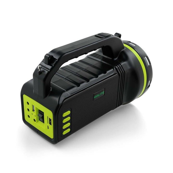 Verna višenamjenska solarna svjetiljka, 6-u-1, power bank, solarni panel, lampa, LED svjetla, zvučnik + radio, Tur000008