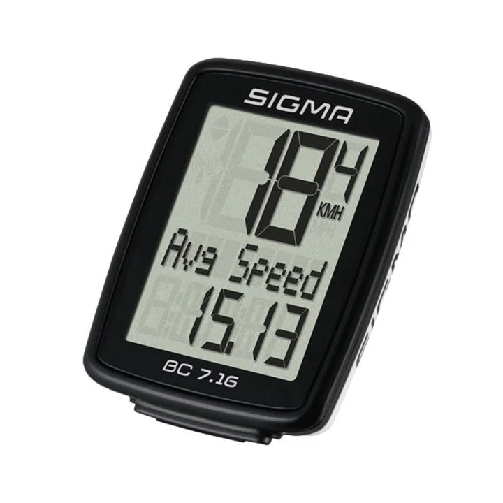 Sigma biciklistički računalo, žičano, start/stop, troredni zaslon, BC 7.16
