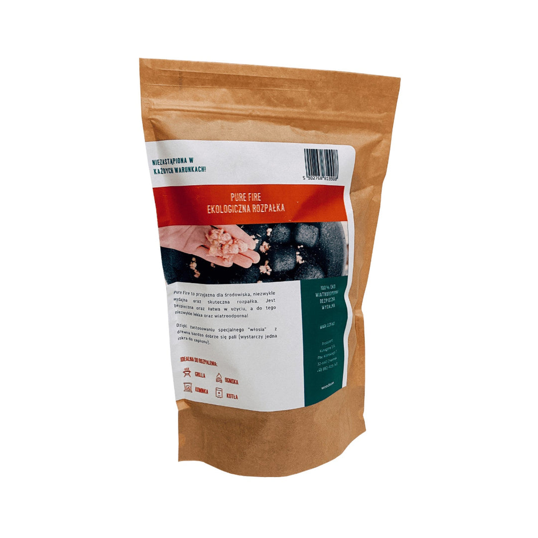 Woodson ekološki prihvatljivi potpaljivač za roštilj, drvne sječke, 250 g, Pure Fire