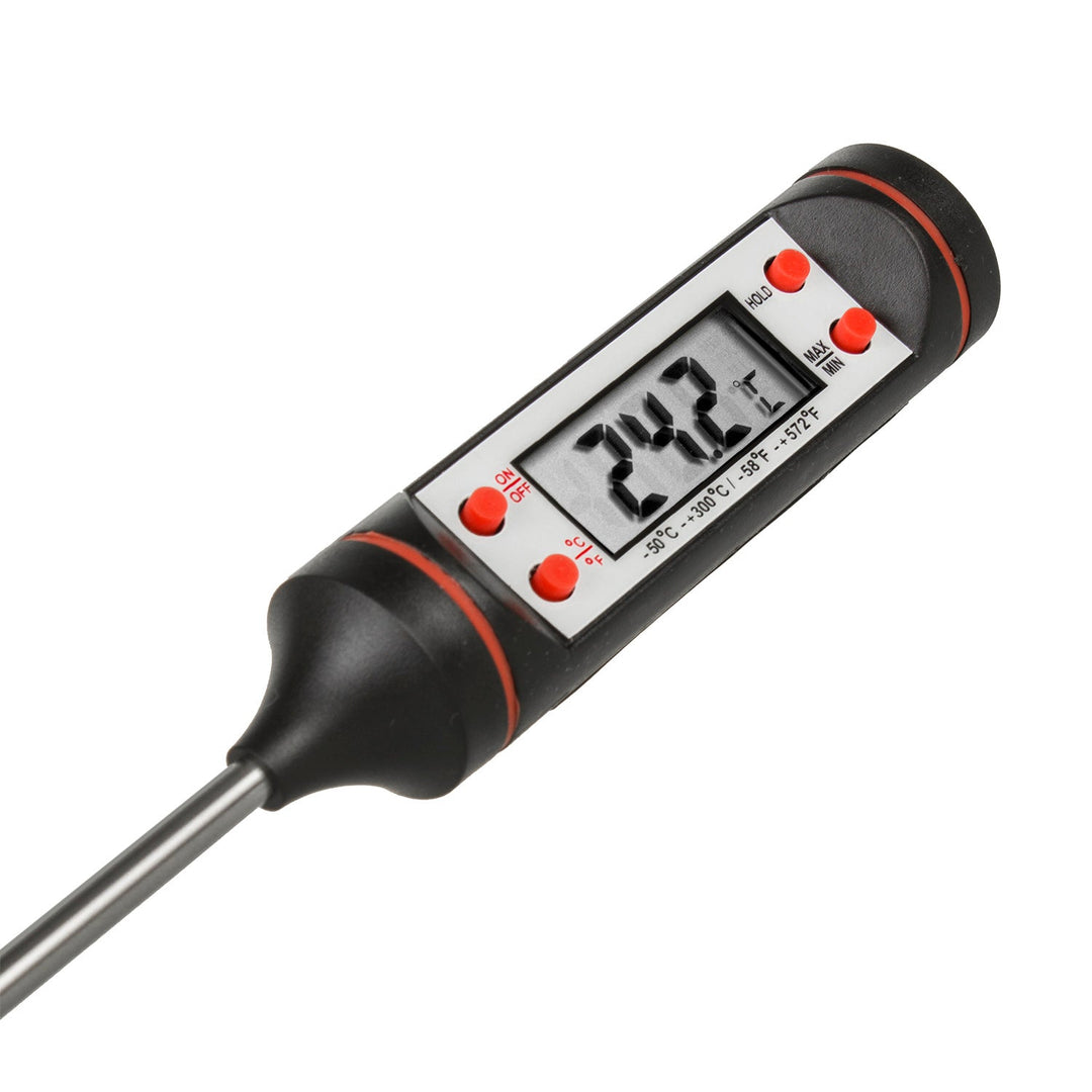 Termometar/sonda za hranu, GreenBlue, duljina sonde 15 cm, temperaturni raspon -50 °C do +300 °C, točnost 0,1 °C, GB178, 3 komada