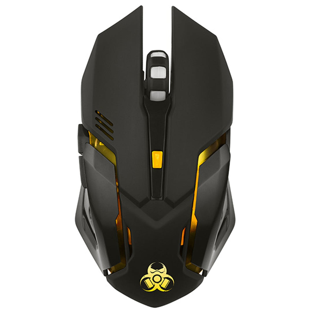Tracer gaming miš, bežični, baterija od 500 mAh, 3200 DPI, Gamezone Rocky RF Nano