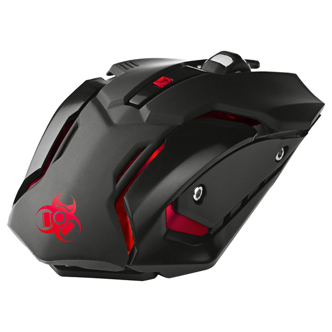 Tracer gaming miš, bežični, baterija od 500 mAh, 3200 DPI, Gamezone Rocky RF Nano