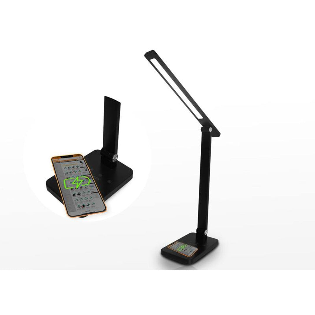 LTC stolna lampa, 10 W LED, tri temperature svjetla, indukcijsko punjenje, dodirni panel, LXL0099C