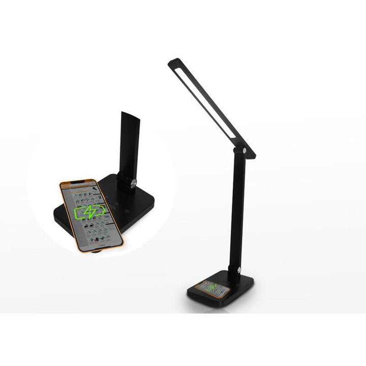 LTC stolna lampa, 10 W LED, tri temperature svjetla, indukcijsko punjenje, dodirni panel, LXL0099C