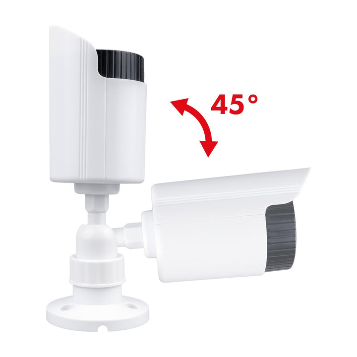 Lažna cijevna kamera, IR LED diode, bijela, napajanje na 2xAA baterije (nisu uključene), ABS, IR1800 W
