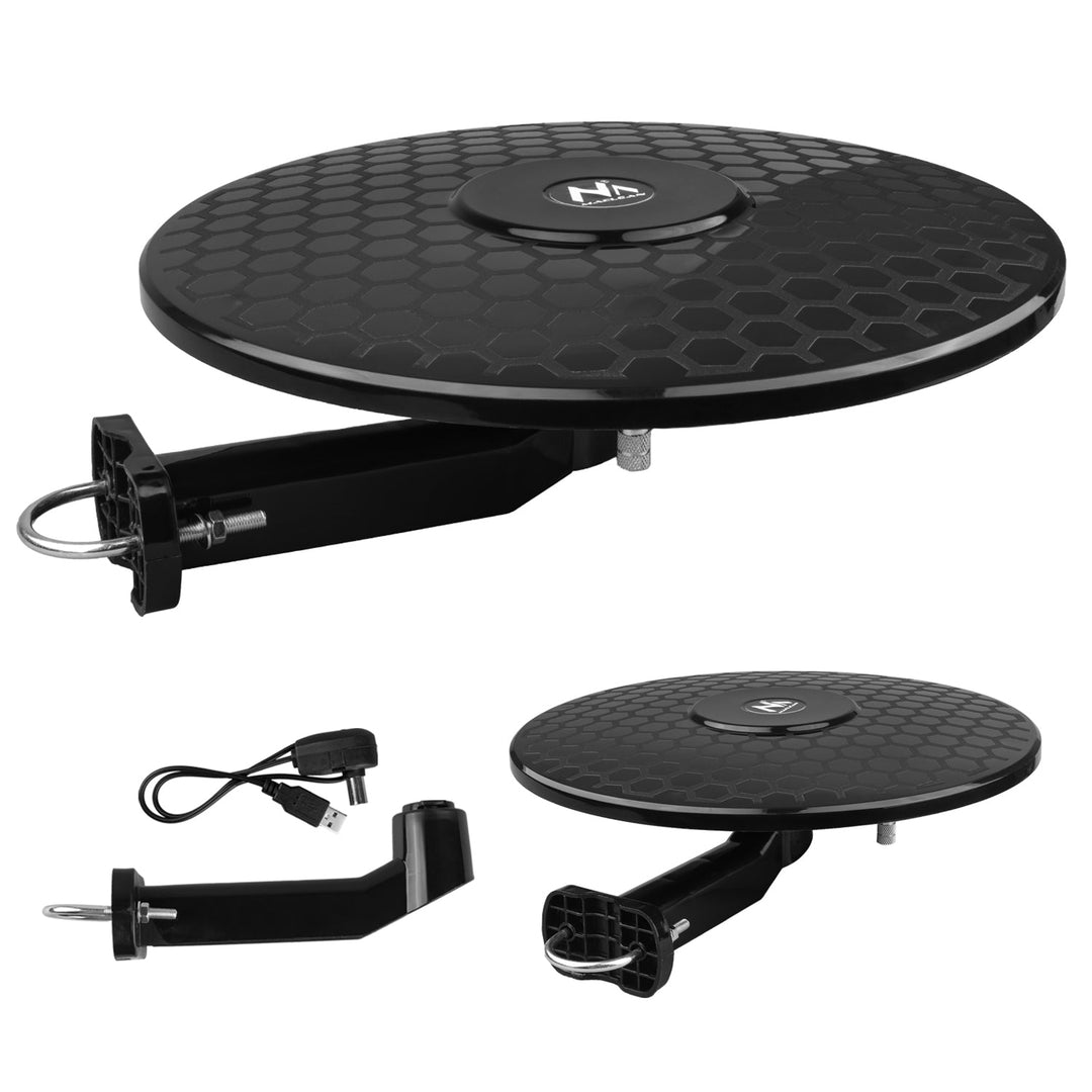 Maclean DVB-T/T2 HEVC omnidirekcijska antena, aktivna, standardna, USB 5V, MCTV-102