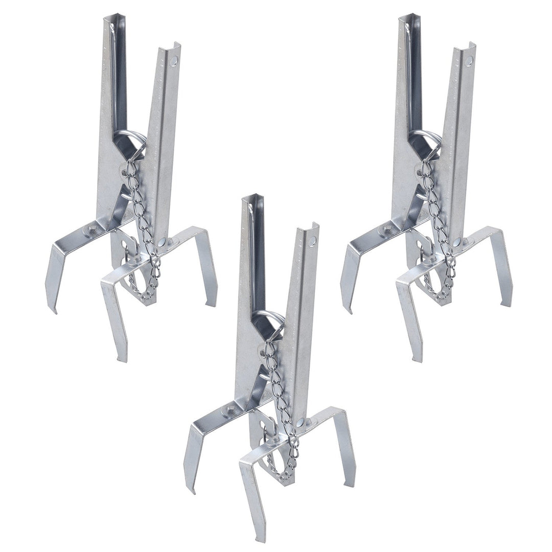 Capcană metalică pentru dăunători - îngustă, lățime: 7,5 cm, material: oțel galvanizat, 3 bucăți