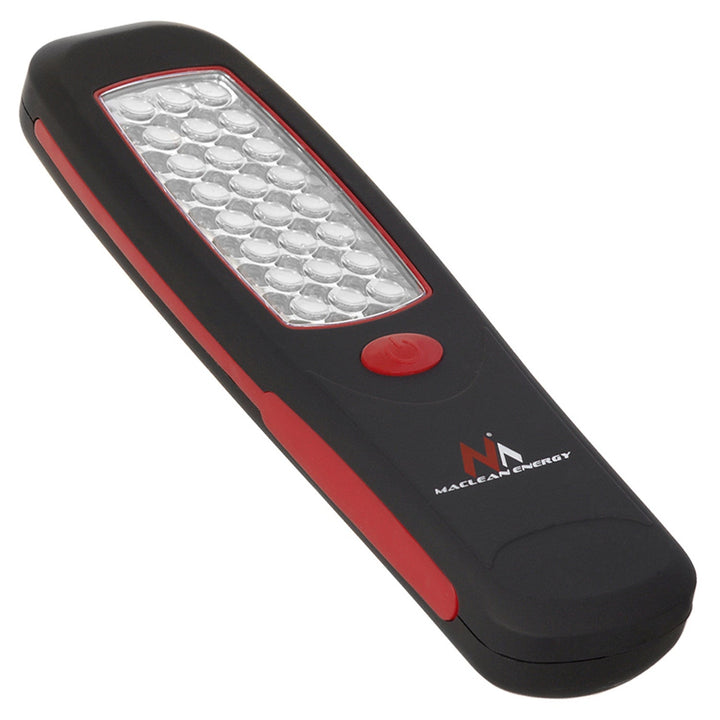 Maclean 24 LED radna lampa, magnet, kuka, 3xAA, MCE03 + 3x Varta Industrial LR6/AA R-06 baterije