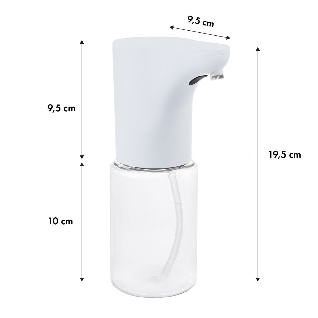 Promedix automatski dozator, spremnik za tekuće sapune i dezinfekcijska sredstva, 300 ml, bijela, PR-540 W + 4 AA Varta industrijske baterije