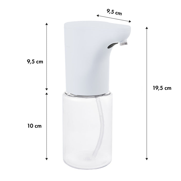 Promedix automatski dozator, spremnik za tekuće sapune i dezinfekcijska sredstva, 300 ml, bijela, PR-540 W + 4 AA Varta industrijske baterije