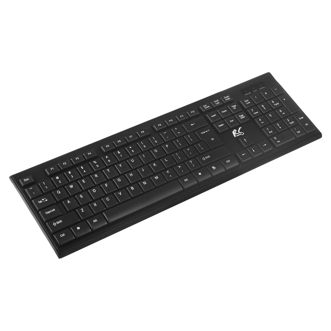 COMBO NanoRS bežična tipkovnica + miš, RS580 + 2x Varta Industrial AAA alkalne baterije