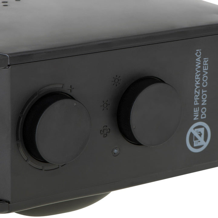 Adler ventilatorski grijač, 2 razine snage, max. 2000 W, termostat, crna, AD 7725