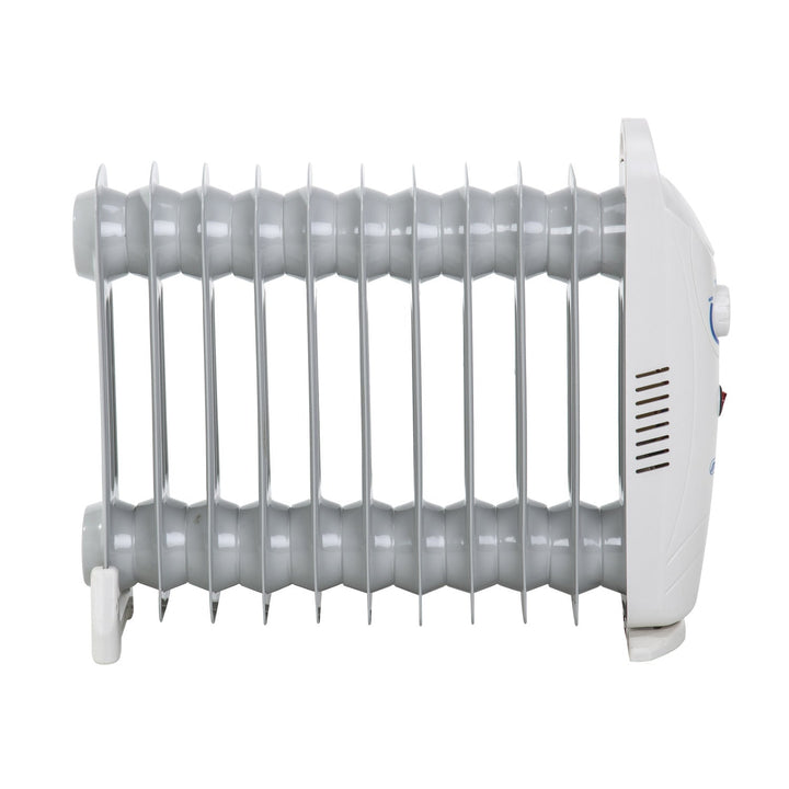 Mesko uljem napunjeni radijator, 11 rebra, 1200 W, kontrola temperature, sivi, MS 7806