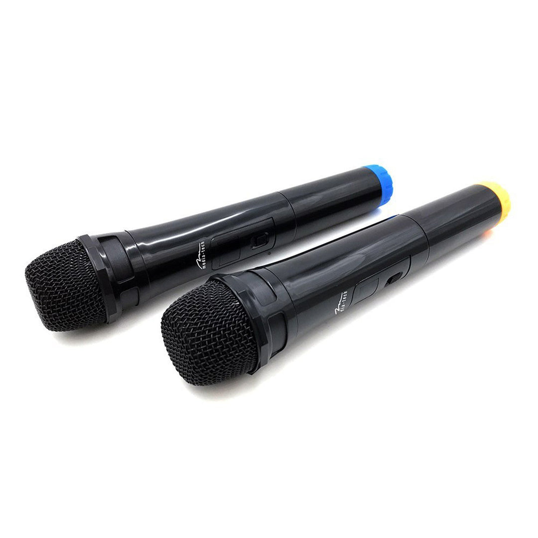 Dva bežična mikrofona s USB prijemnikom za karaoke zvučnik, Mediatech MT395