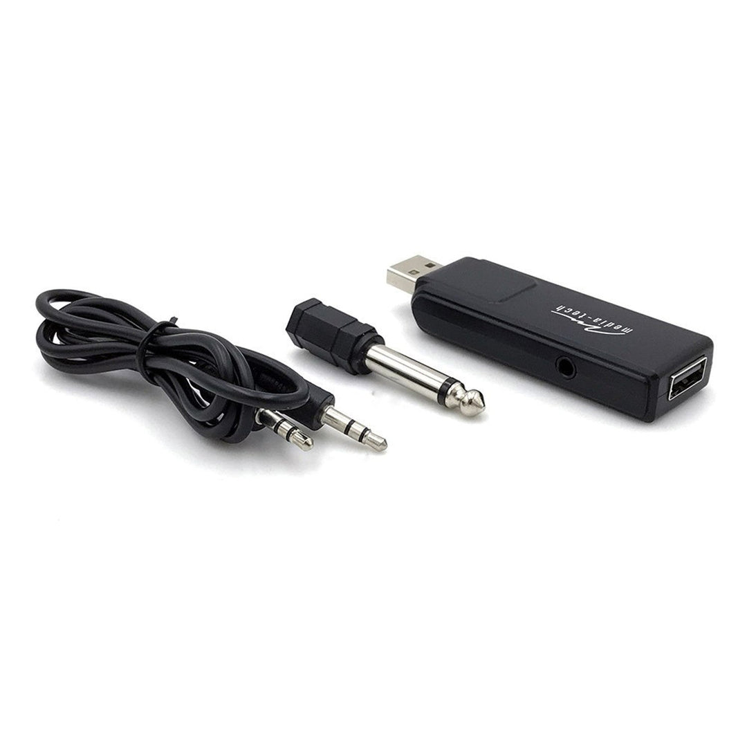 Dva bežična mikrofona s USB prijemnikom za karaoke zvučnik, Mediatech MT395