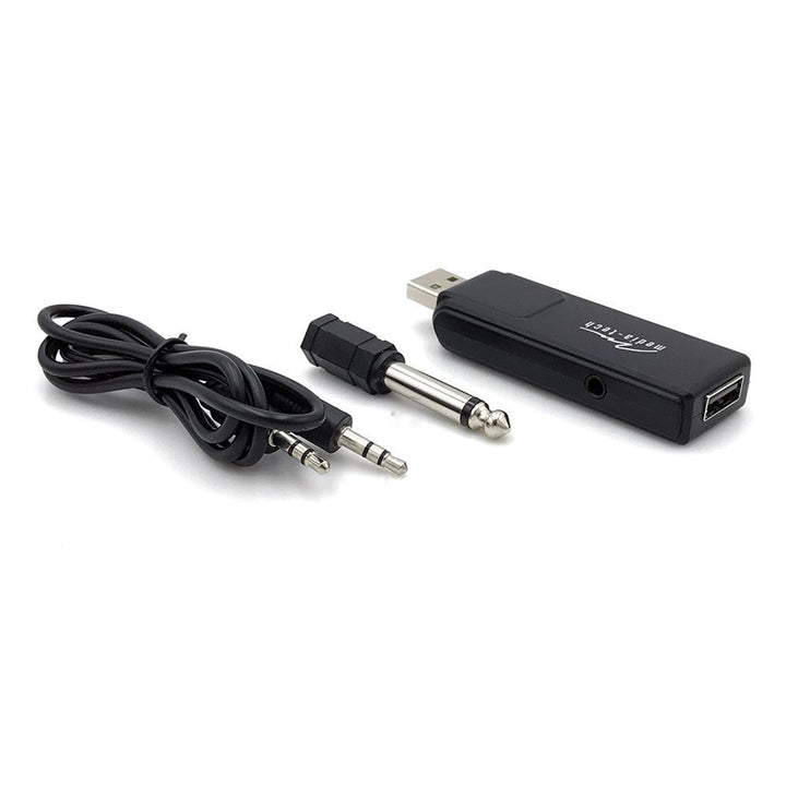 Dva bežična mikrofona s USB prijemnikom za karaoke zvučnik, Mediatech MT395