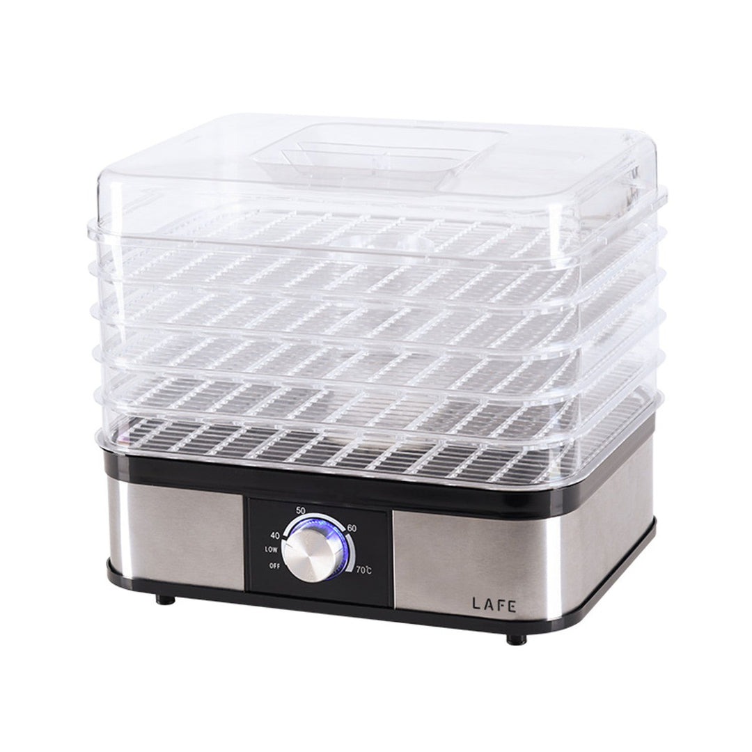 Sušilica Lafe, za gljive, voće, povrće, 250 W, 5 rešetki, kontrola temperature, NutriDry