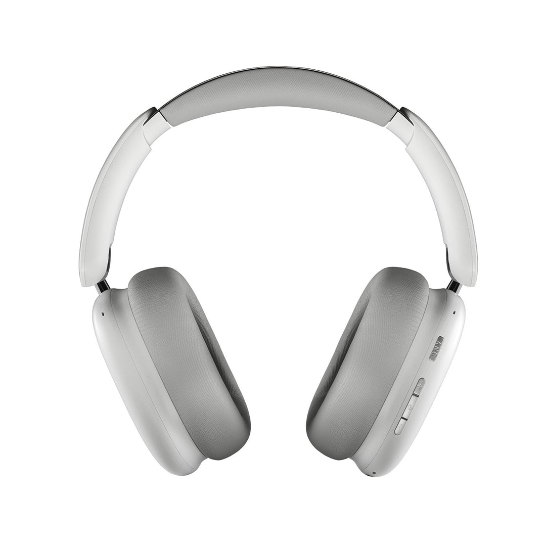 Concept SoundJoy bežične slušalice za nošenje na ušima, do 70 sati reprodukcije, Bluetooth 5.4, brzo punjenje, aktivno poništavanje buke do 33 dB, bijele, HS4061