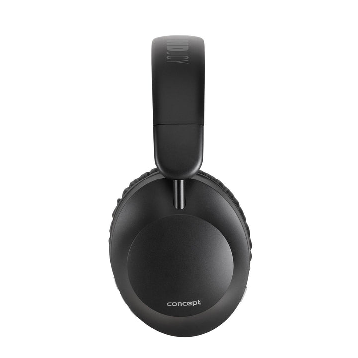 Concept SoundJoy bežične slušalice preko ušiju, do 45 sati reprodukcije, Bluetooth 6.0, brzo punjenje, aktivno poništavanje buke do 18 dB, crne, HS4080