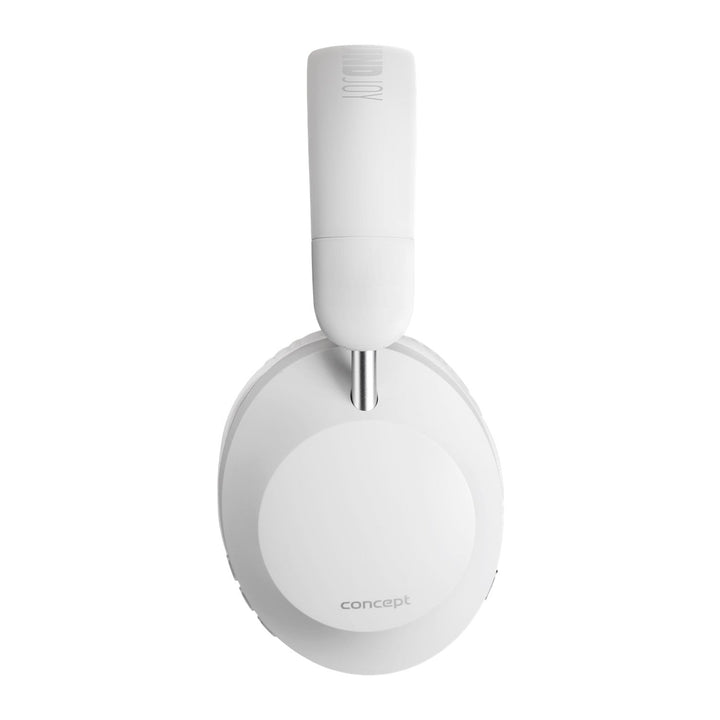Concept SoundJoy bežične slušalice preko ušiju, do 45 sati reprodukcije, Bluetooth 6.0, brzo punjenje, aktivno poništavanje buke do 18 dB, bijele, HS4081