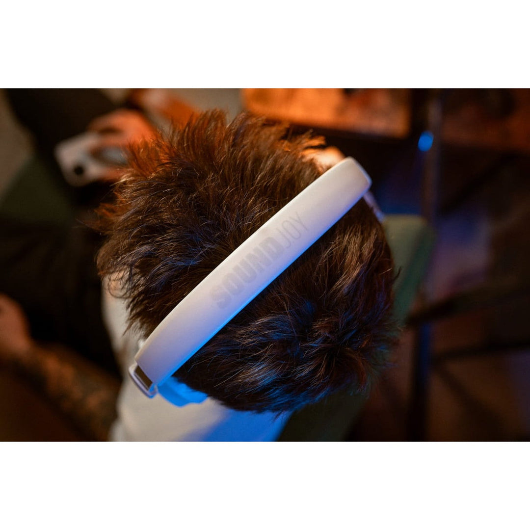 Concept SoundJoy bežične slušalice preko ušiju, do 45 sati reprodukcije, Bluetooth 6.0, brzo punjenje, aktivno poništavanje buke do 18 dB, bijele, HS4081