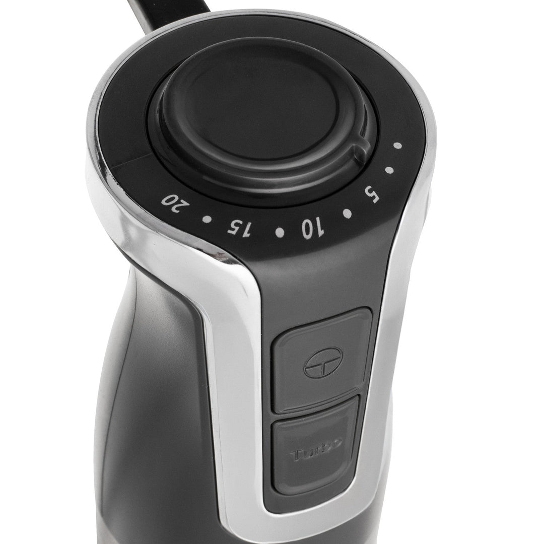 Adler ručni blender, multifunkcionalni, snaga 1800 W, sivi, turbo funkcija, AD 4627 g