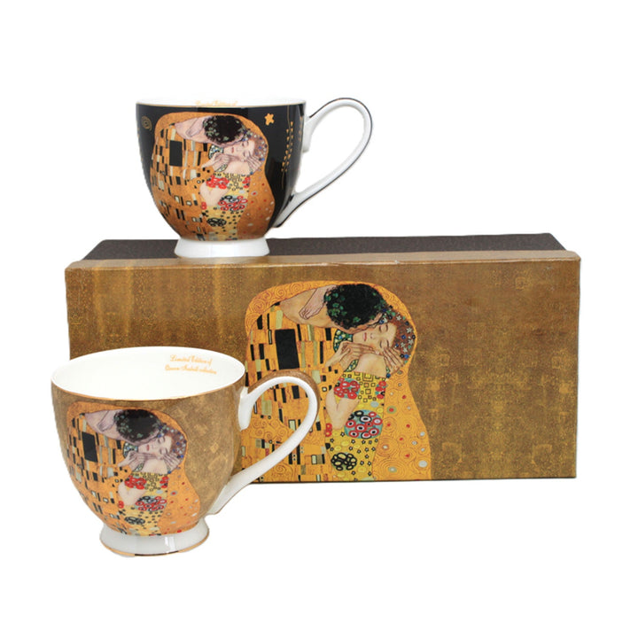 Jumbo šalice za poljupce Gustav Klimt, 2 komada, Kraljica Izabela