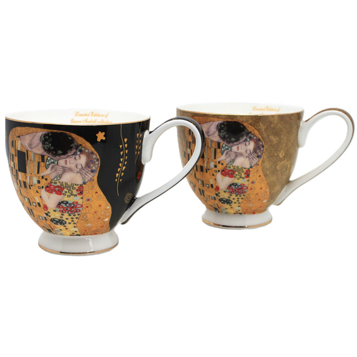 Jumbo šalice za poljupce Gustav Klimt, 2 komada, Kraljica Izabela