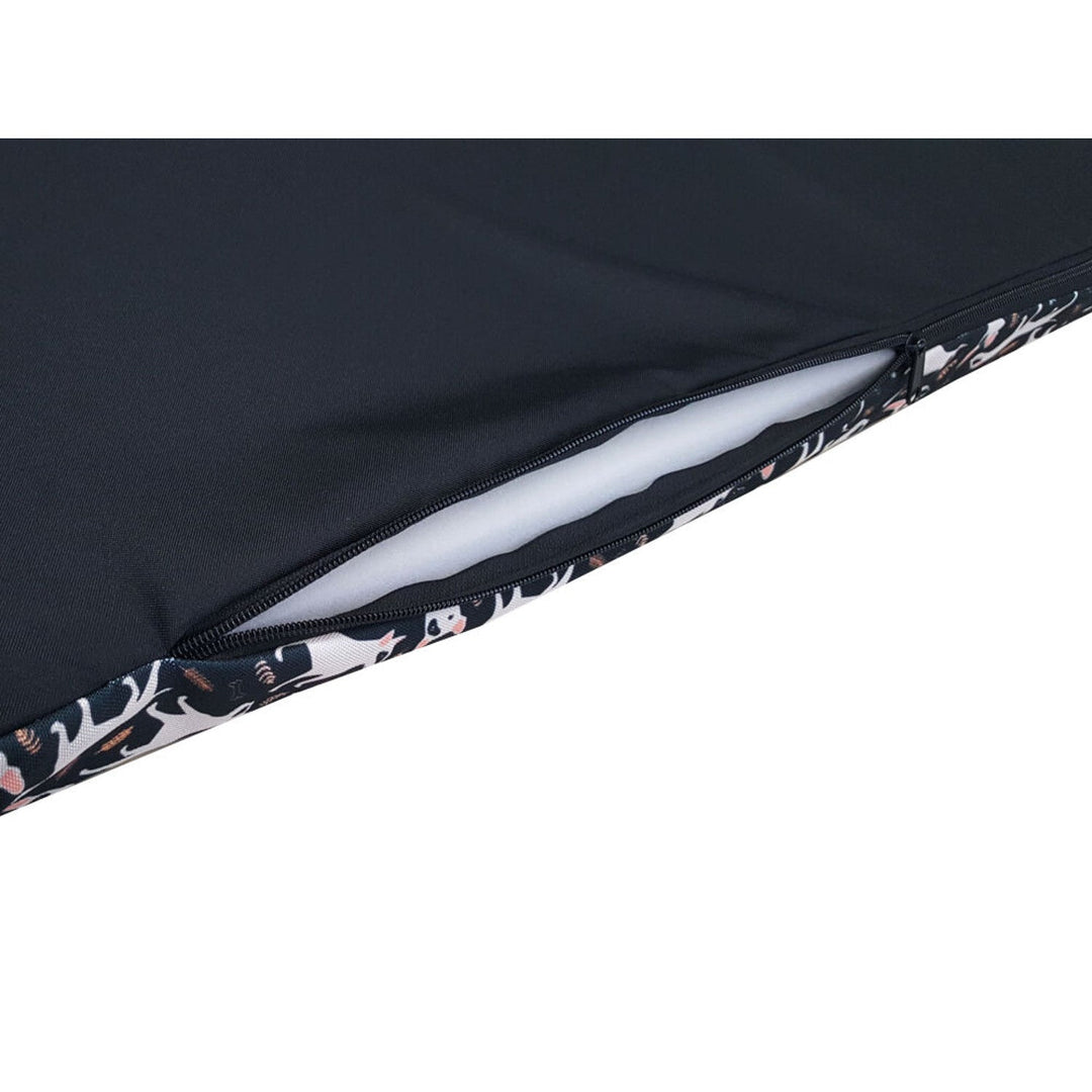 XL Bertoni madrac za pse, pjena, vodootporan navlak, uzorak bull terijera, EE146