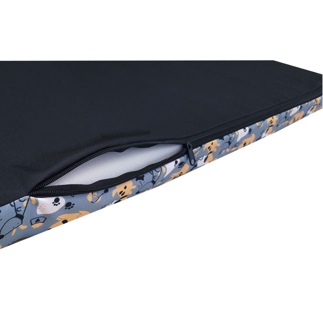 XL Bertoni madrac za pse, pjena, vodootporni navlak, uzorak Sivi psi, EE146