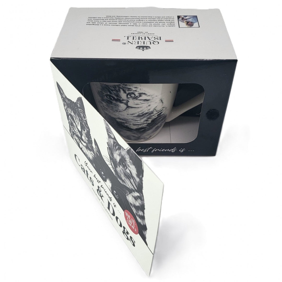 Porculanska šalica Queen Isabel, sibirska mačka, 350 ml, Q1-05201