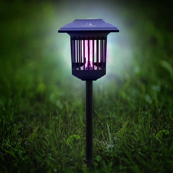 Maclean solarna LED lampa za ubijanje kukaca, IP44, LED/UV, 2*AA Ni-MH 200 mAh baterija, 2V DC solarna MCE448, 2 komada