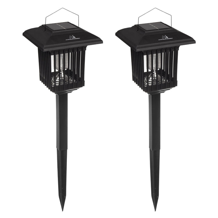 Maclean solarna LED lampa za ubijanje kukaca, IP44, LED/UV, 2*AA Ni-MH 200 mAh baterija, 2V DC solarna MCE448, 2 komada