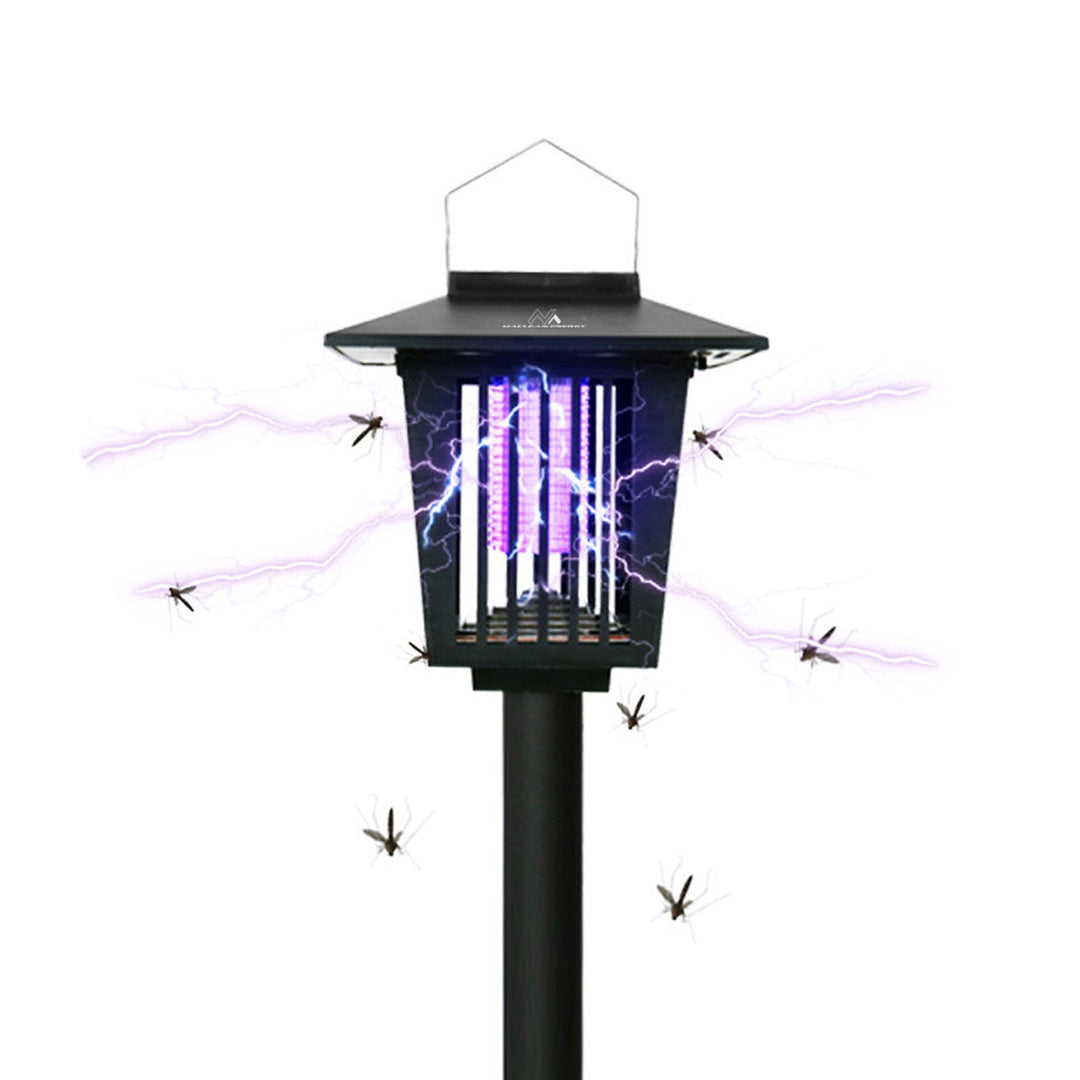 Maclean solarna LED lampa za ubijanje kukaca, IP44, LED/UV, 2*AA Ni-MH 200 mAh baterija, 2V DC solarna MCE448, 4 komada